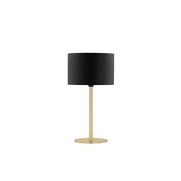 Nova Luce Sibnia - lampe de table - Ø 30 x 57,8 cm - laiton doré et noir