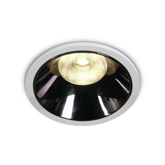 ONE Light COB LED Dark Light Range - spot à encastrer - Ø 104 mm, Ø 94 mm à encastrer - 17,5W LED inclus - blanc