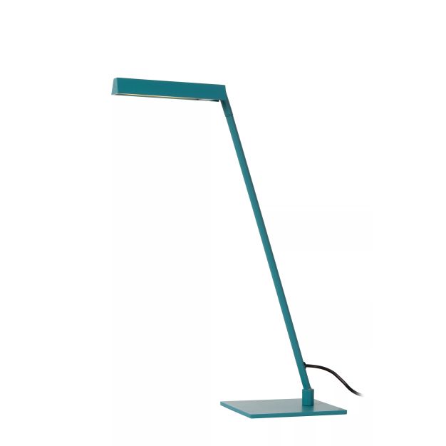 Lucide Lavale - lampe à poser - 27,2 x 13 x 42,3 cm - 3W LED avec fonction dimming inclus - turquoise
