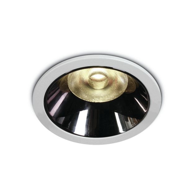 ONE Light COB LED Dark Light Range - spot à encastrer - Ø 84 mm, Ø 75 mm à encastrer - 12W LED inclus - blanc