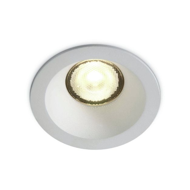 ONE Light COB Dark Light Range CCT - spot encastré - Ø 67 mm, Ø 56 mm encastrement - 6,5W LED incl. - couleur de lumière réglable - IP65 - blanc
