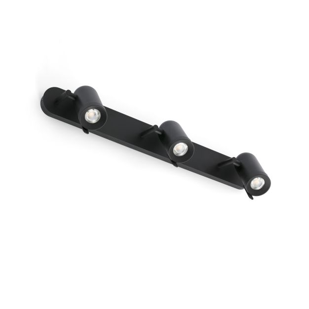 Faro Orleans - spot en saillie 3L - 58,5 x 17 x 13 cm - noir mat