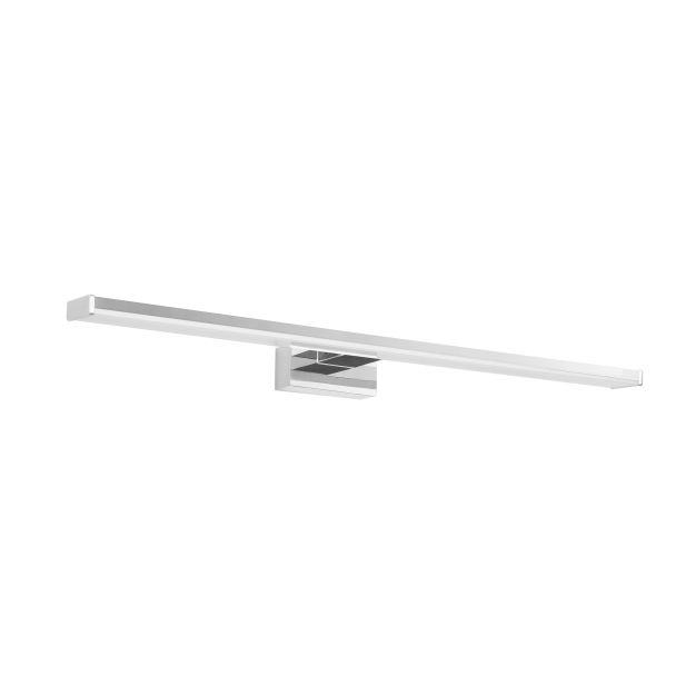 Nova Luce Corso - applique murale - 60 x 12 x 4,2 cm - 12W LED inclus - IP44 - chrome