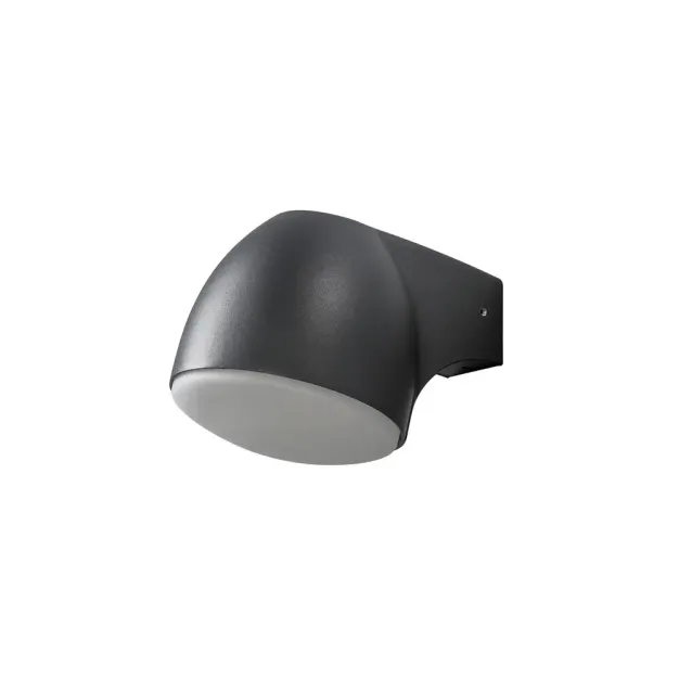 Konstsmide Ferrara – applique murale d’extérieur – 13 x 18 x 13 cm – 4W LED inclus – IP44 – noir