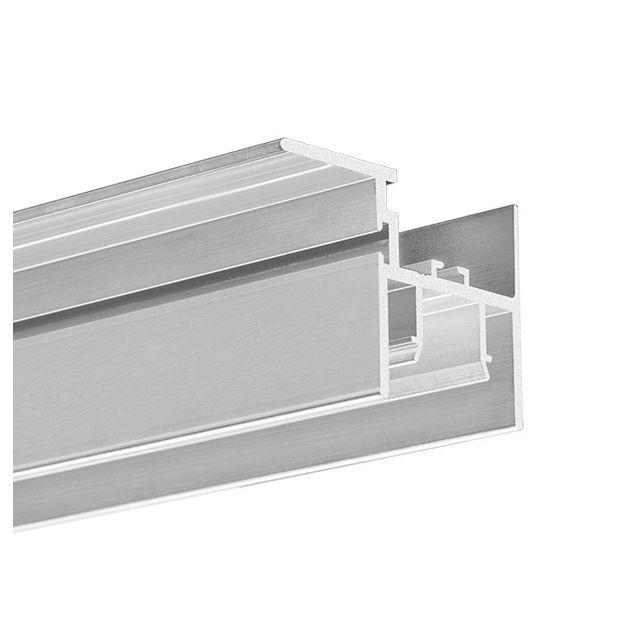 Klus FOLED-SUF - profilé LED encastré pour plafonds suspendus - largeur de fenêtre 2,69 cm - aluminium