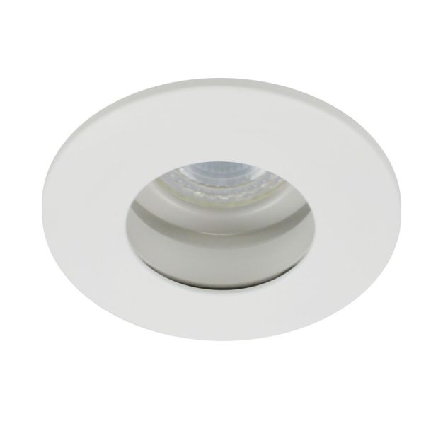 Projectlight Zeus - spot encastré - Ø 90 mm, Ø 74 mm encastré - IP65 - blanc