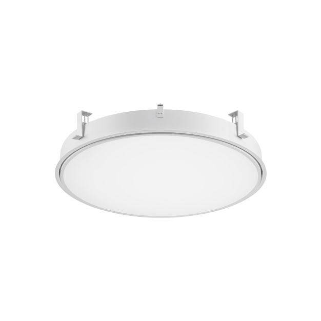 Nova Luce Perfect Profile Trimless - spot encastré - Ø 1045 mm, 1030 mm encastré - 120W LED dimmable inclus - 3000K - blanc