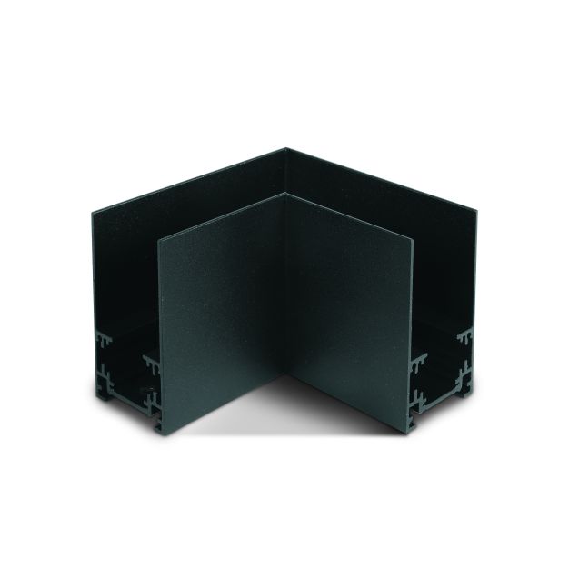ONE Light système de rail magnétique - angle en saillie - angle noir pour rails magnétiques en saillie