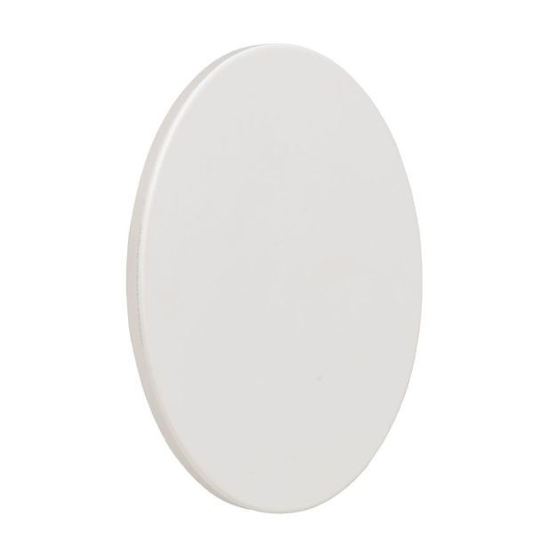 Lucide Eklyps Led - applique murale - Ø 15 x 3 cm - 6W LED inclus - Blanc