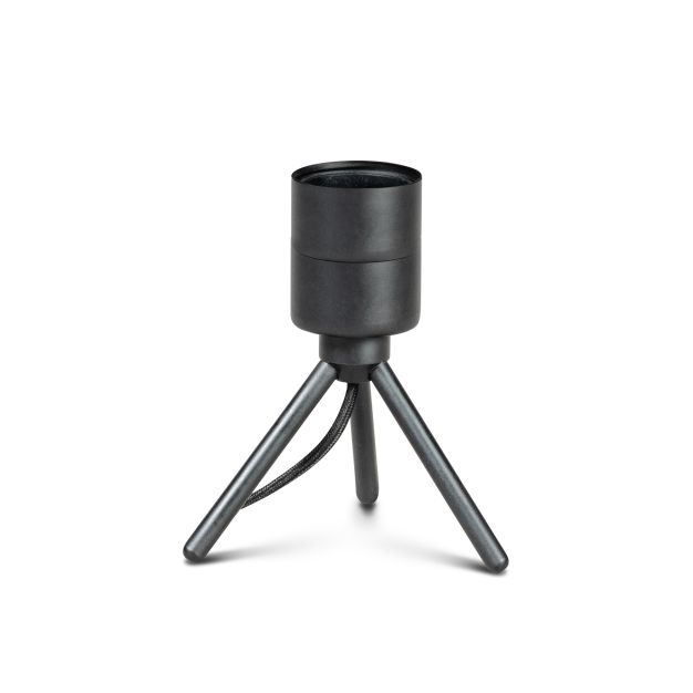 ETH Origin - lampe à poser sans verre - Ø 18 x 14 cm - noir