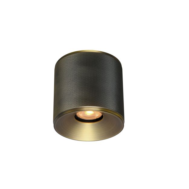 Artdelight Costa - spot de surface - Ø 10 x 10,5 cm - bronze antique