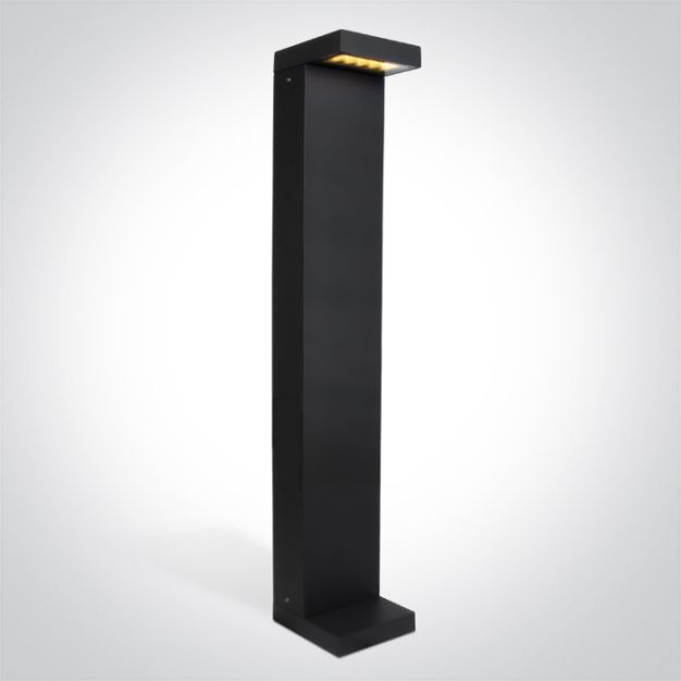 ONE Light - lampe de jardin - 70 cm - 8W LED inclus - IP65 - anthracite - couleur de lumière blanc chaud