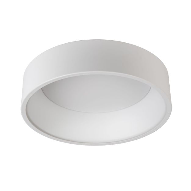Lucide Talowe Led - plafonnier - Ø 45 x 13 cm - 30W LED dimmable inclus - blanc