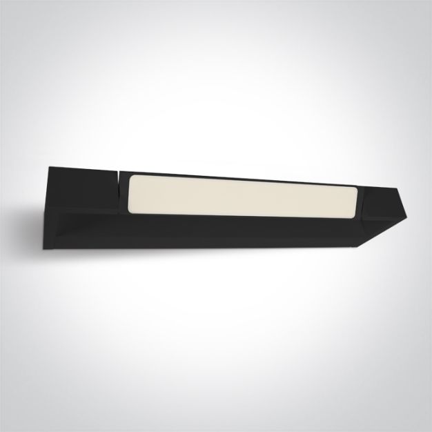 ONE Light Mirror Lights Adjustable - lumière miroir - 40 x 4 x 10 cm - 12W LED inclus - IP44 - noir