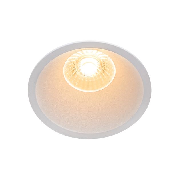 Nordlux Albric - spot encastré - Ø 90 mm, Ø 83 mm encastré - 8W LED dimmable inclus - IP44 - blanc