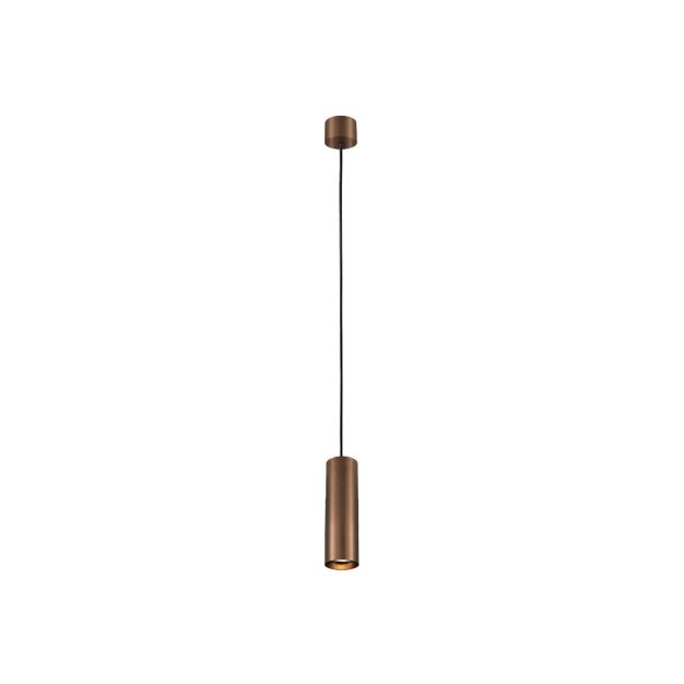 VK Lighting Edelle - suspension - Ø 5,6 x 173 cm - bronze