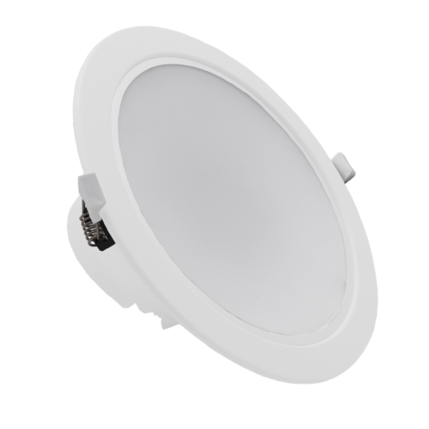 Century Italia SPOTfive - spot encastré - Ø 174 mm, taille d'encastrement Ø 150 mm - LED 17W dimmable inclus - IP44 - blanc