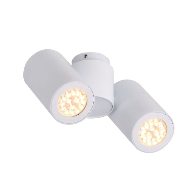 Maxlight Barro - spot en saillie 2L - 15 cm - blanc