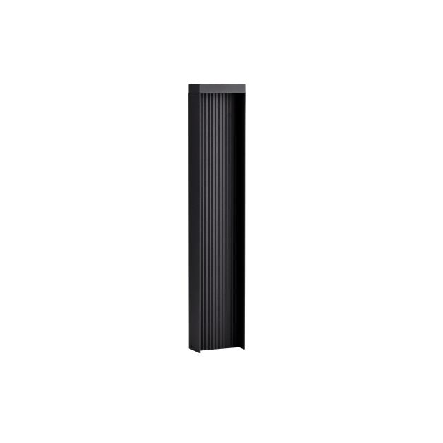 Nova Luce Alley - lampe de jardin - 14 x 75 x 8 cm - 8W LED inclus - IP65 - anthracite foncé
