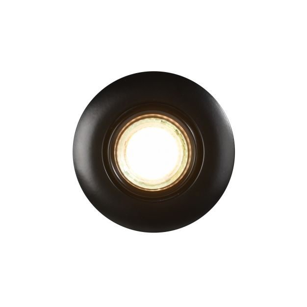 Nordlux Umberto - spot encastrable - Ø 96 mm - Ø 76 mm encastrable - IP44 - noir