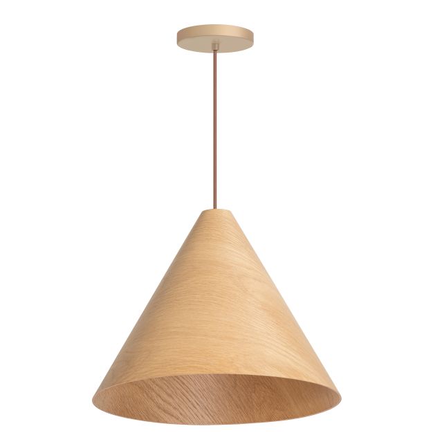 ETH Robin - suspension - Ø 45 x 237 cm - brun clair