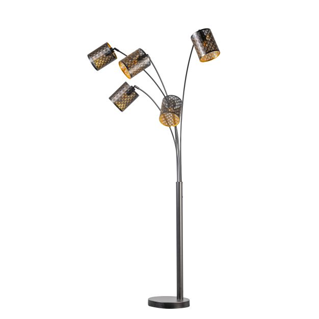 ETH Laser - lampadaire - Ø 15 x 200 cm - noir