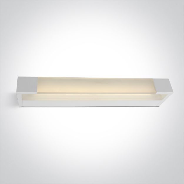 ONE Light Mirror Lights - lumière miroir - 37,5 x 8 x 4 cm - 14W LED inclus - IP44 - blanc