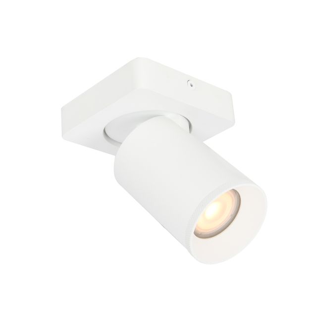 Artdelight Mega - spot en saillie - 10 x 10 x 13,2 cm - IP54 - blanc