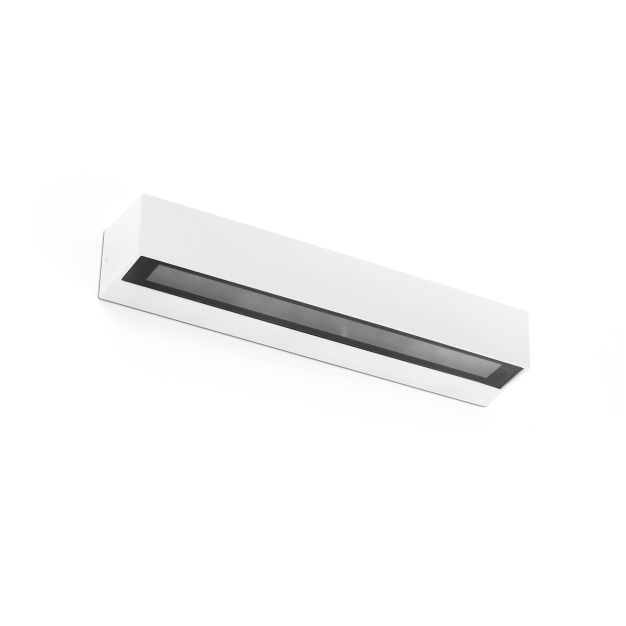 Faro Doro - applique murale - 38 x 7,5 x 5,8 cm - 20W LED inclus - IP65 - blanc mat