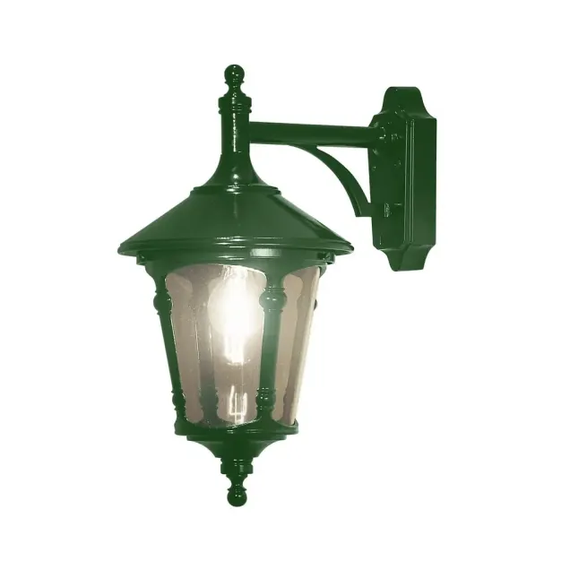 Konstsmide Virgo - applique murale d'extérieur - 24 x 33 x 44 cm - IP23 - vert brillant