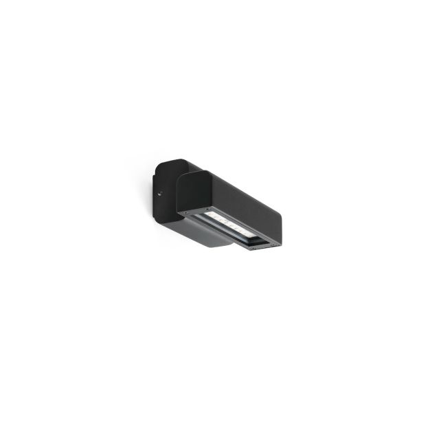 Faro Balic - applique murale - 15 x 6,5 x 8,5 cm - 8W LED inclus 2700/3000/4000K - IP65 - noir