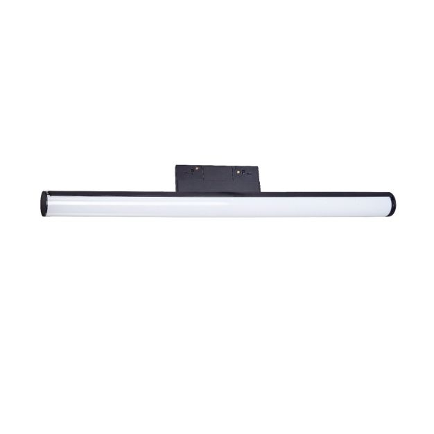 VK Lighting Kona - système de rail magnétique - faisceau de rail - 60 x 3 x 8,3 cm - 13W dimmable LED inclus - noir
