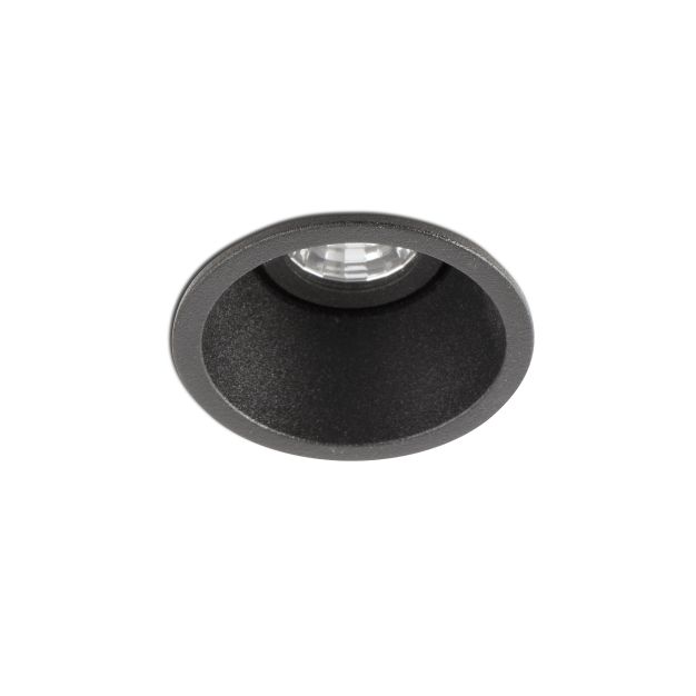 Faro Fox Orientable II - spot encastré - Ø 50 mm, Ø 45 mm encastré - 3-5W LED dimmable inclus - blanc mat