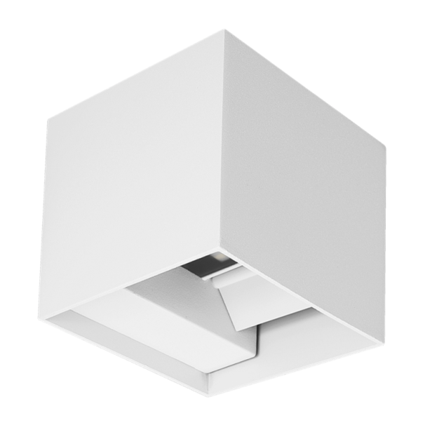 Century Italia Up & Down - applique murale - 10 x 10 x 10 cm - 10W LED inclus - couleur de lumière réglable - IP65 - blanc