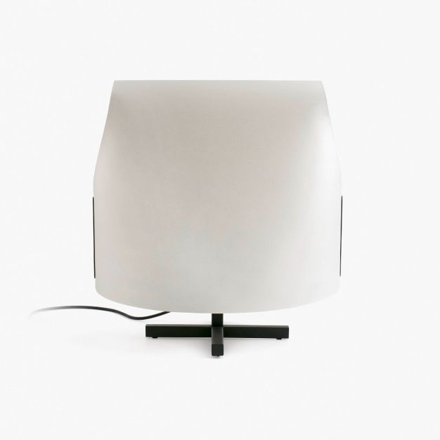 Faro Luang - lampe à poser - 42 x 30 x 46,5 cm - beige/noir