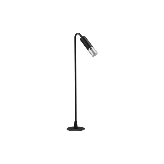 Nova Luce Aether - lampe de jardin - Ø 12 x 60 x 17 cm - 5W LED inclus - IP65 - anthracite foncé