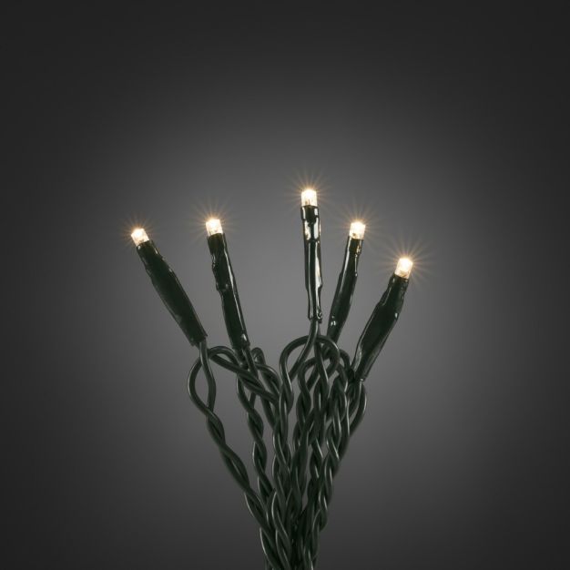 Konstsmide Guirlandes de Noël - Jeu de lumières Micro LED - 693cm - 50 pièces - vert foncé