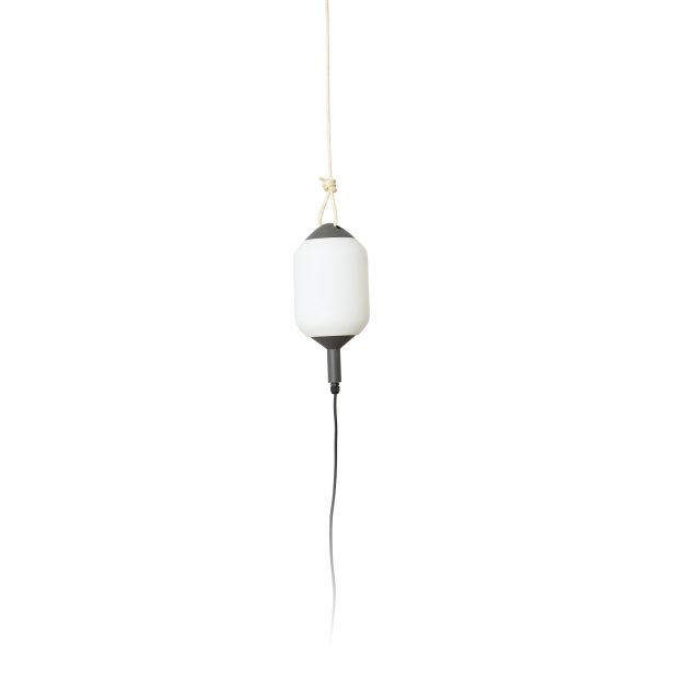 Faro Saigon - lampe portable avec prise - Ø 17 x 22 cm - IP65 - blanc mat