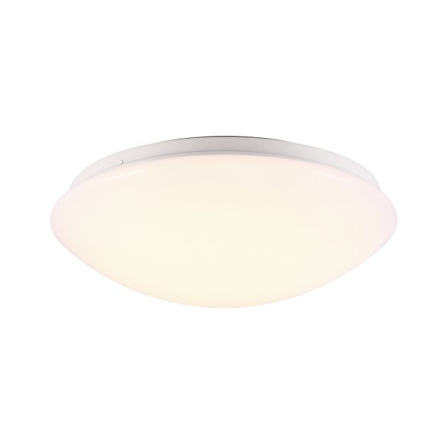Nordlux Ask - plafonnier - Ø 28 cm - 12W LED inclus - IP44 - blanc