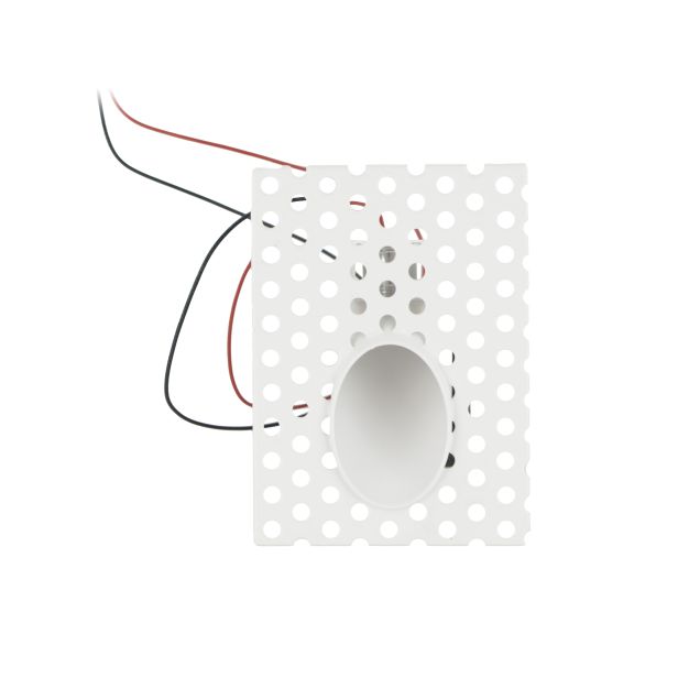 Projectlight Boulogne - applique encastrée - 8 x 11 cm - 1W LED dimmable inclus - blanc