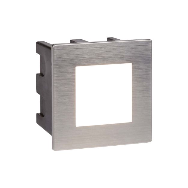 Searchlight Ankle - applique encastrée - 8 x 5,5 x 8 cm - 3,5W LED inclus - IP65 - acier inoxydable