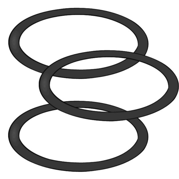 Nordlux Staldglas - accessoire - Ø 9,5 cm - noir