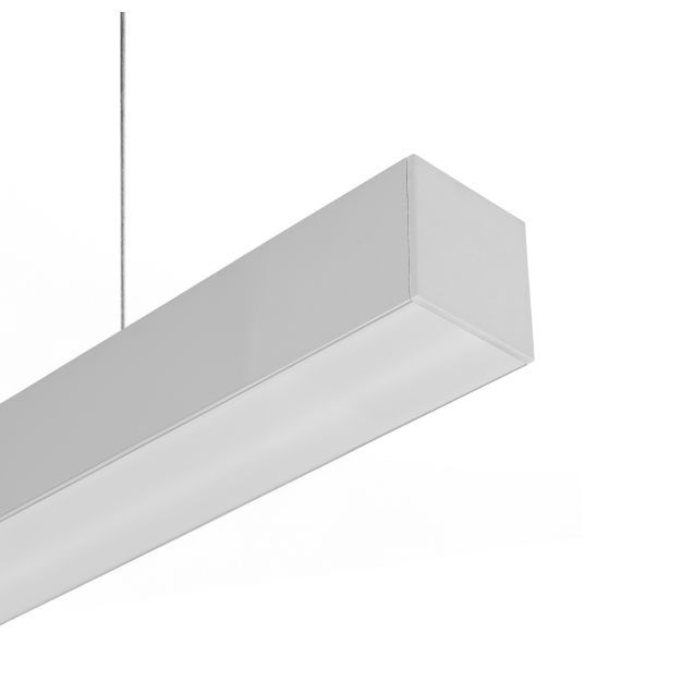 Roi Du Luminaire Line - lampe suspendue - 178 x 5,3 x 5,3 cm - 51W LED inclus - alu