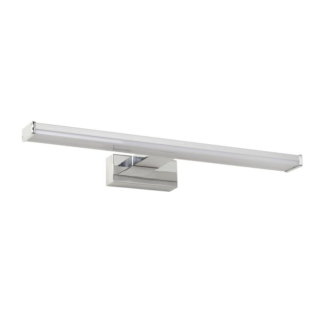 Lucide Onno - miroir éclairant salle de bain - 40 cm - 8W LED inclus - IP44 - chrome mat