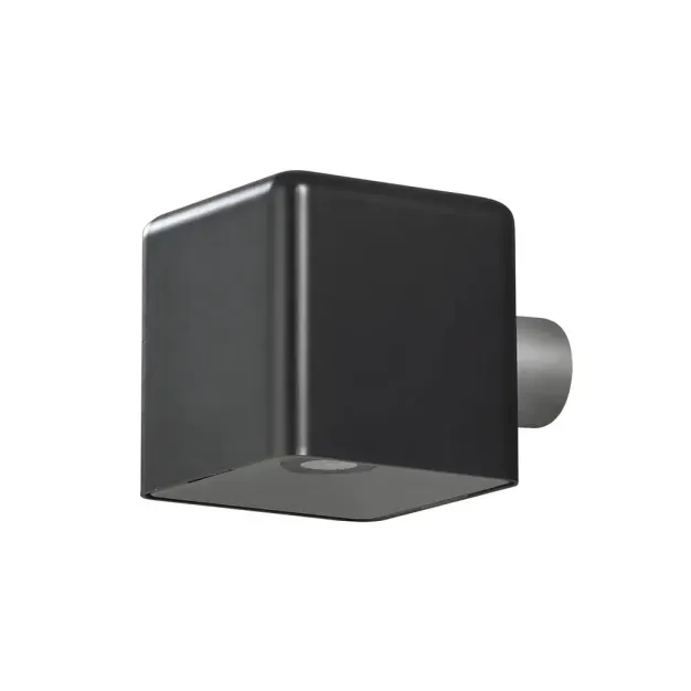 Konstsmide Amalfi - applique murale extérieure - 10 x 13 x 10 cm - 3W LED inclus - IP54 - noir