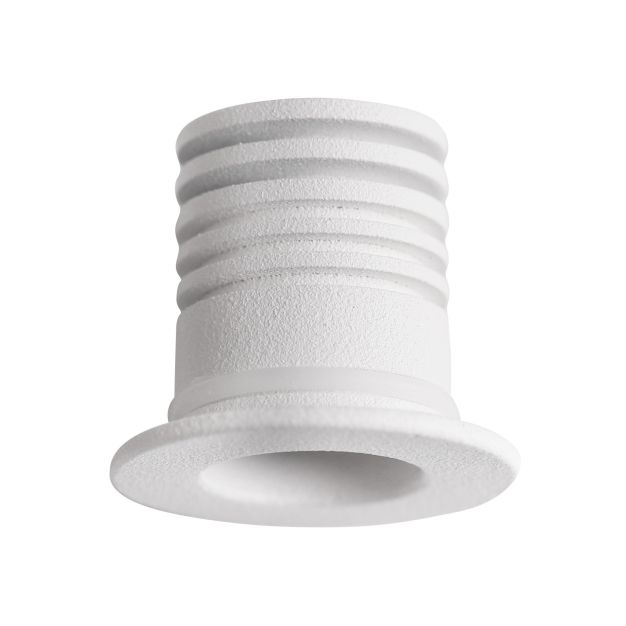 Nova Luce Tiny - spot à encastrer - Ø 25 mm, Ø 18 mm à encastrer - 1W LED inclus - IP44 - blanc