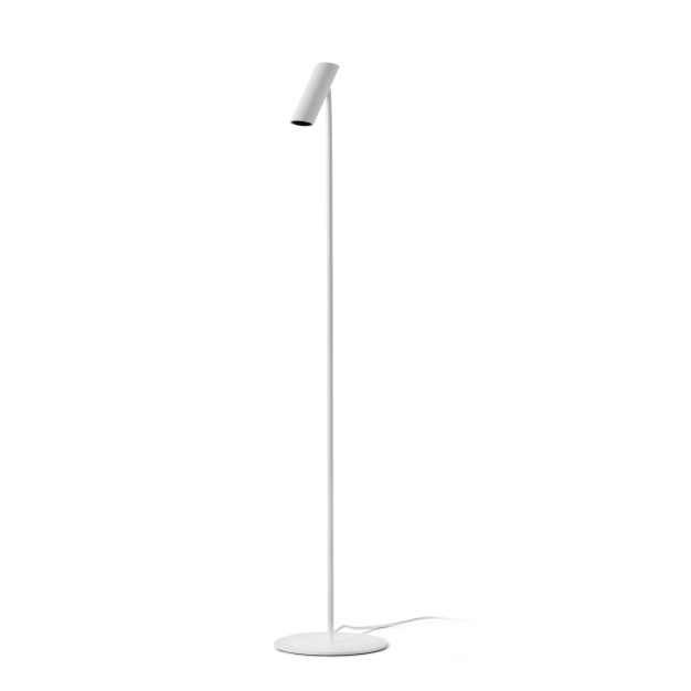 Faro Leo - lampadaire - Ø 20 x 115,5 cm - 3,5W LED inclus - blanc mat