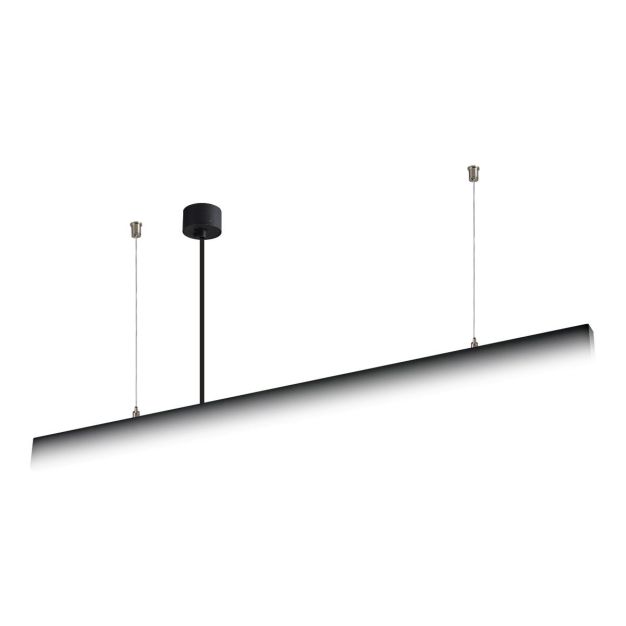 VK Lighting Kona - système de rail magnétique - kit de suspension pour profilé en saillie