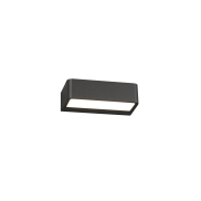 Faro Takua - applique murale - 20 x 10,3 x 5,5 cm - 10W LED inclus - IP65 - gris foncé