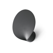 Faro Lotus - applique murale - 22,5 x 22,5 x 9 cm - 18W LED inclus - IP65 - gris foncé